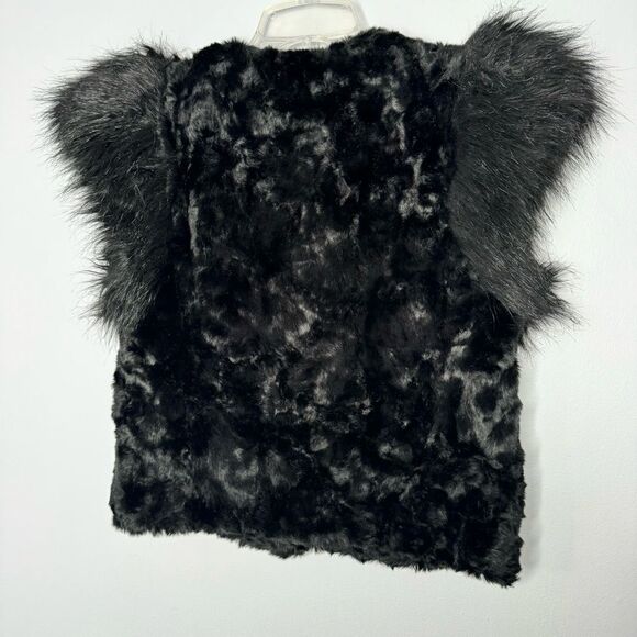 Neiman Marcus skaist taylor for target faux fur vest size small - Picture 7 of 8